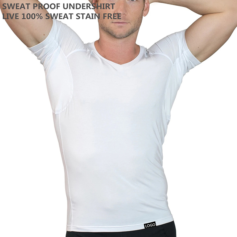얼룩을 숨기세요 맞춤형 남성용 겨드랑이 건조하고 자신감 - Undershirt Crew Neck 리뷰 및 가격
