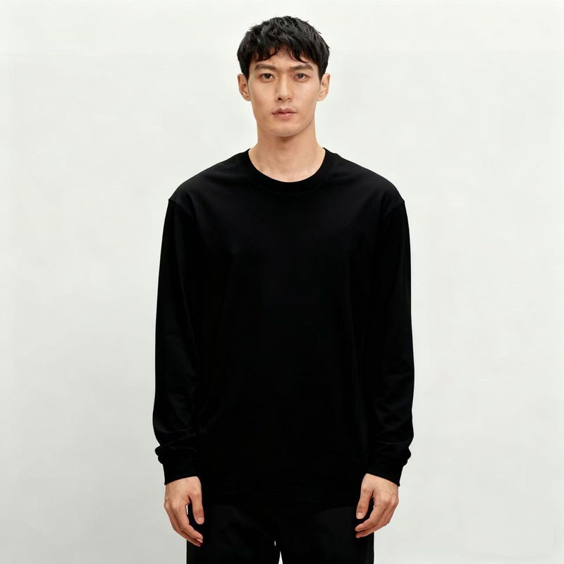 남성용 아메리칸 헤비웨이트 코튼 크루넥 긴소매 티셔츠  - Undershirt Crew Neck 리뷰 및 가격